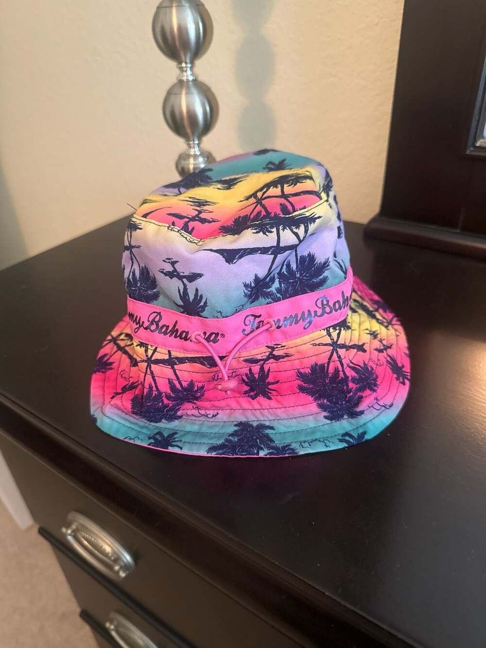 Tommy Bahama Girl's Tropical Palm Sunset Bucket Hat